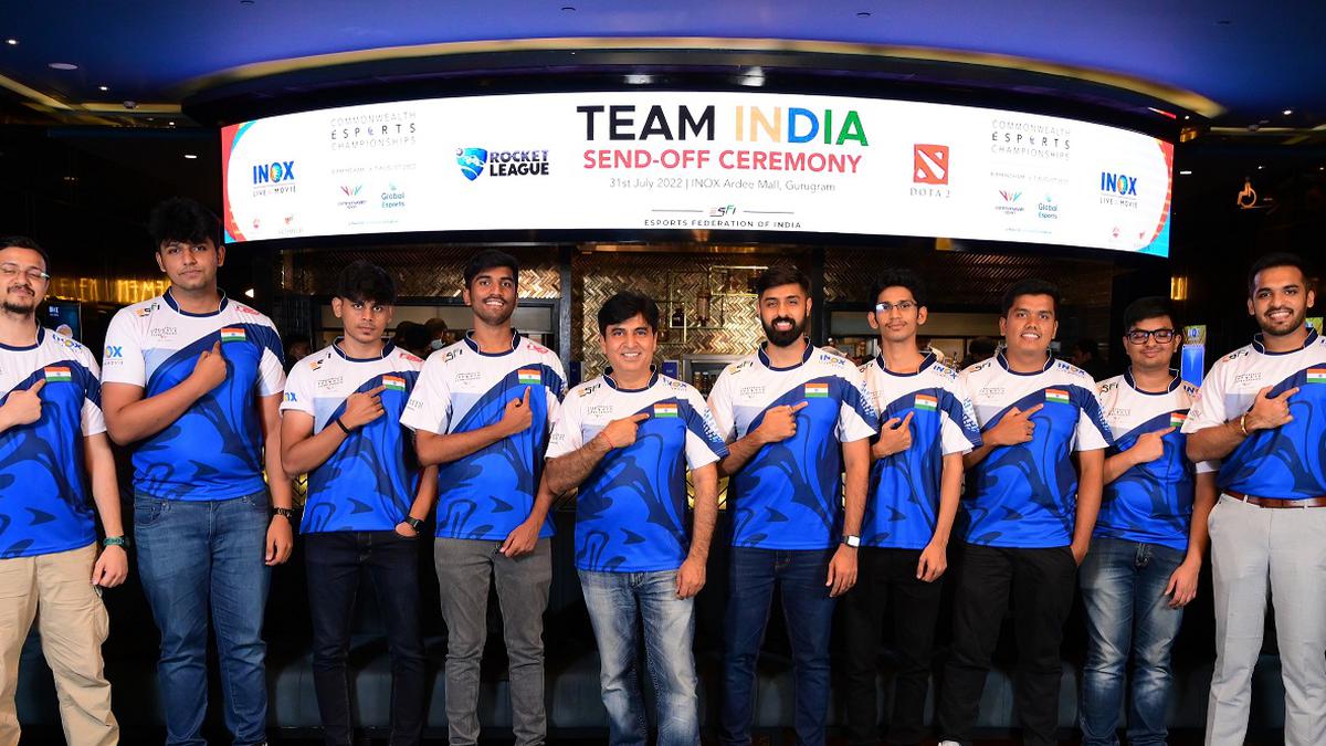 Esports Indian teams heads off for inaugural Commonwealth Esports